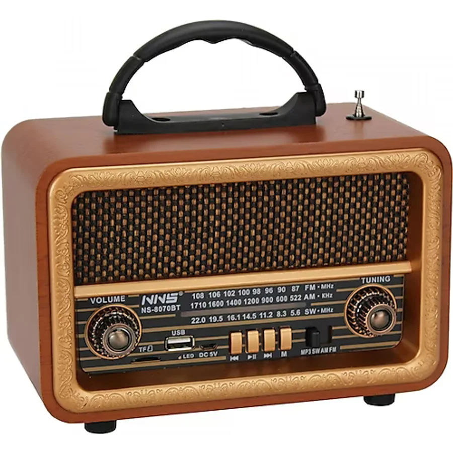 Nns NS-8070BT Bluetooth Nostaljik Radyo