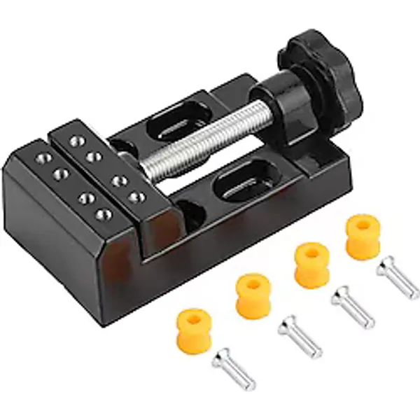 Nofaner Mini matkap mengenesi, mini mengene, hobi masası, el işi, takı, kelepçe, mengene, takı, nükleer saat, onarım, kendin yap, el işi, heykel, klipsli alet