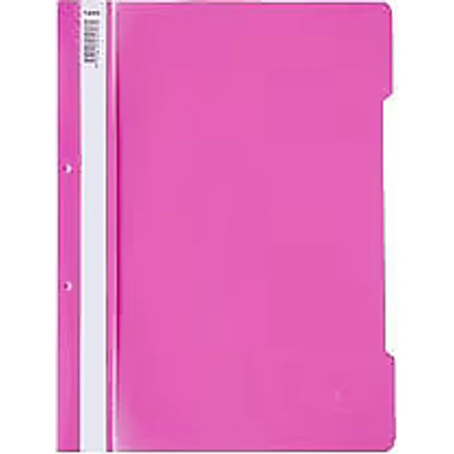 Noki 4825 XL Pembe 25'li Plastik Telli Dosya