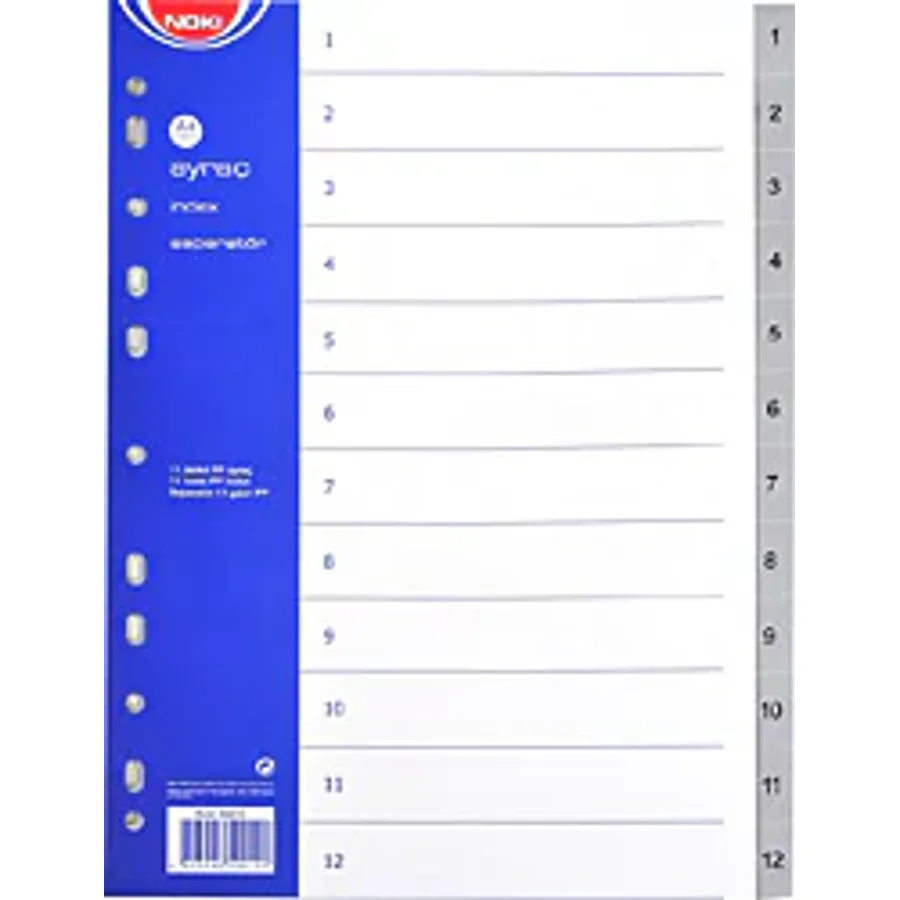 Noki 59212 1-12 Rakamlı Seperatör