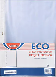Noki Eco 100'lü A4 Poşet Dosya