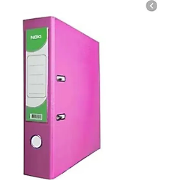 Noki Geniş Pembe Plastik Klasör