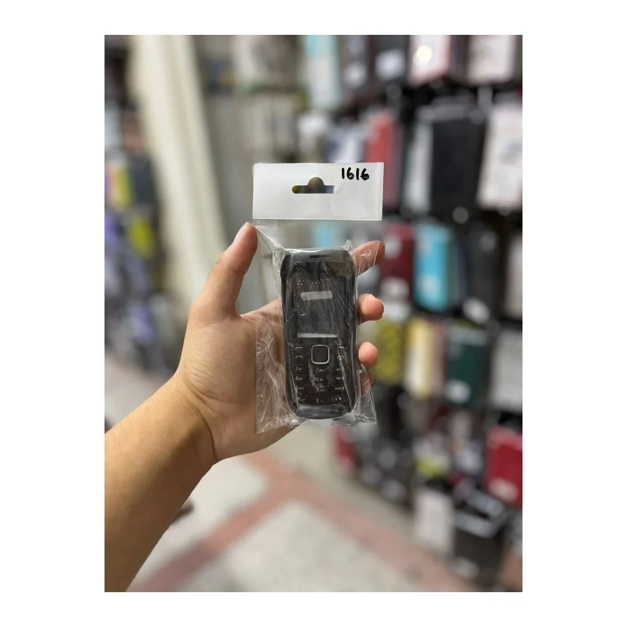 Nokia 1616 Kapak ve Tuş Takımı-Siyah