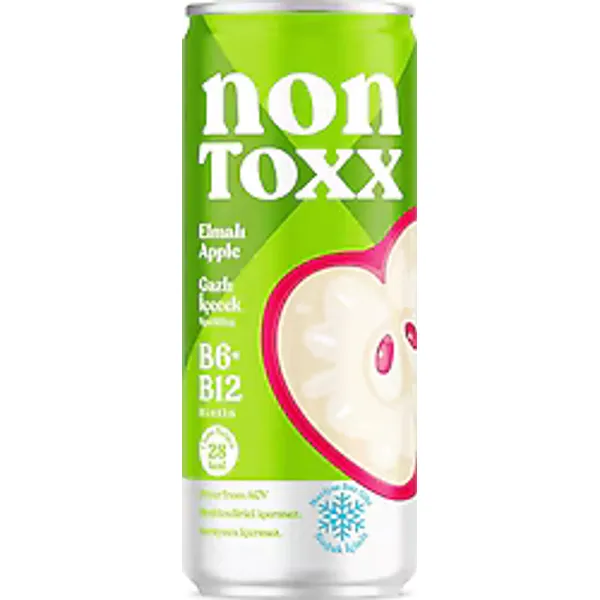 Non Toxx Elmalı Sirkeli Gazlı İçecek 250 ml