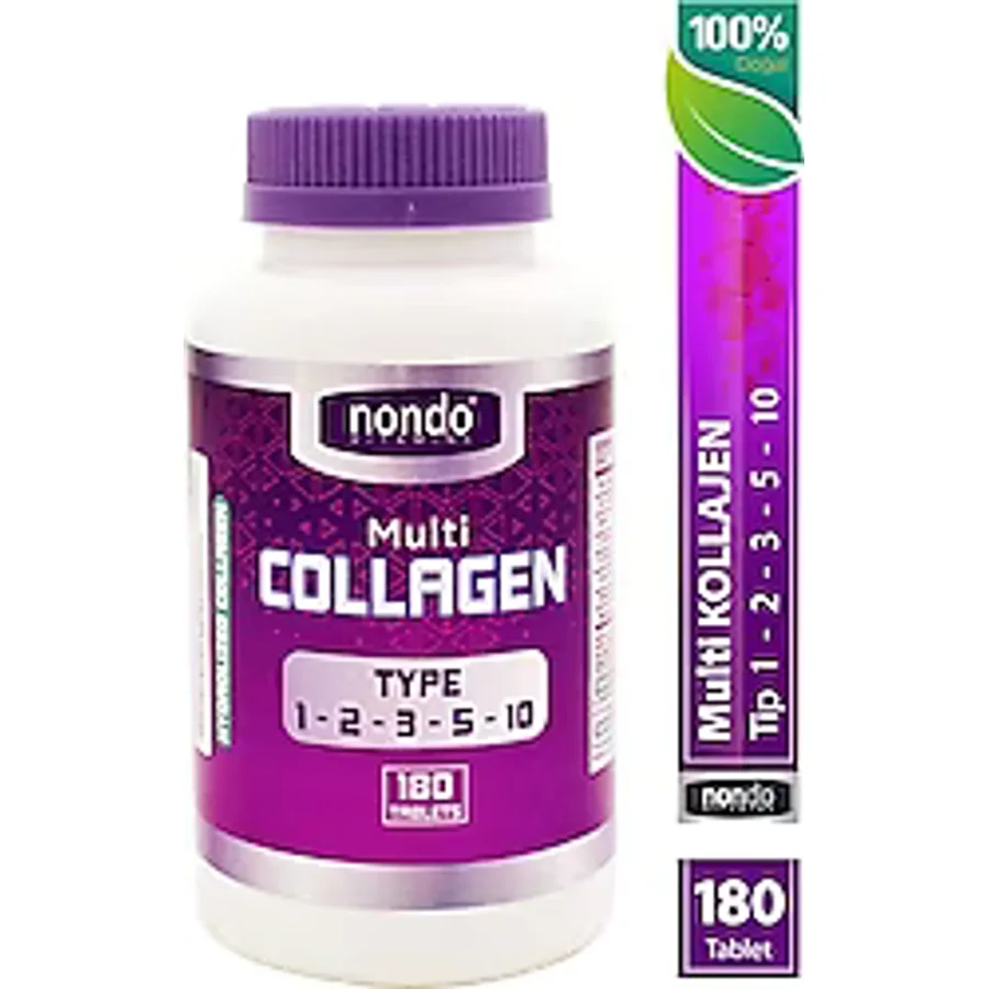 Nondo Multi Collagen Tip 1-2-3-5-10 180 Tablet