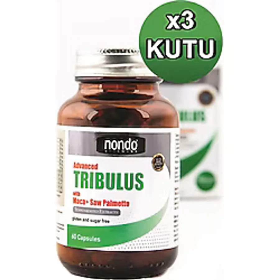 Nondo Trıbulus 60 Kapsül 3 Adet