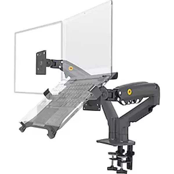 North Bayou F160-FP 17-32 inç İki Kollu Amortisörlü Monitör Standı