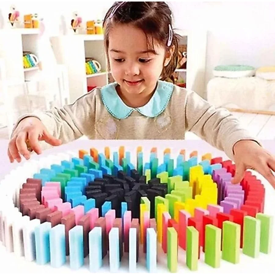 Nostaljik Lezzetler Ahşap Domino Oyunu