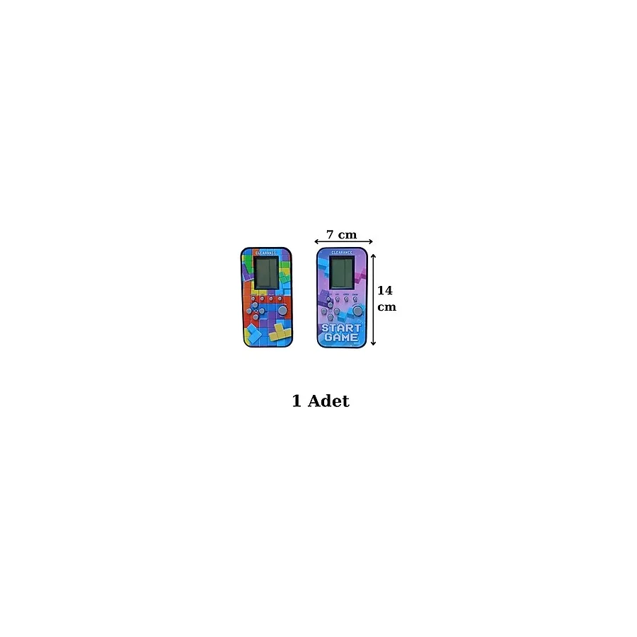 Nostaljik Lezzetler Yeni Model Nostaljik Tetris 1 Adet ( Piller Hediyedir )