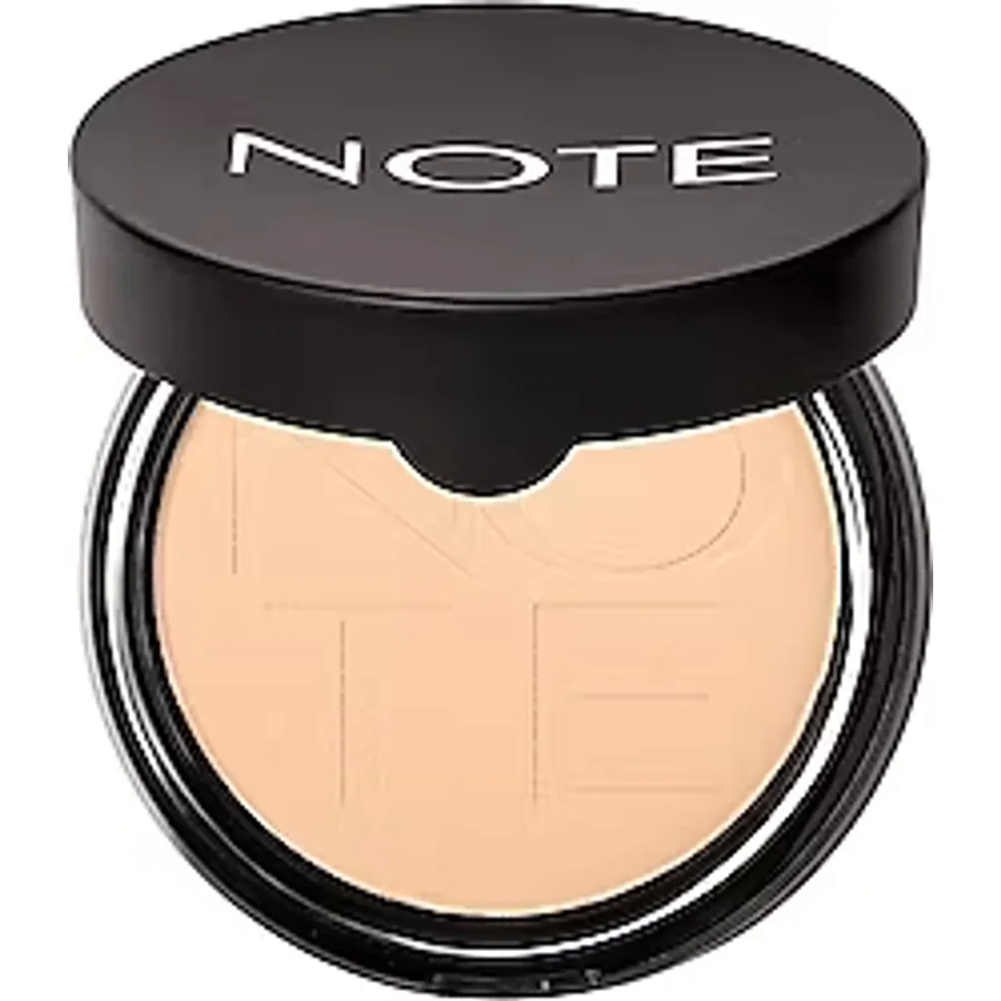 Note Luminous Silk 02 Natural Beige 10 gr Kompakt Pudra