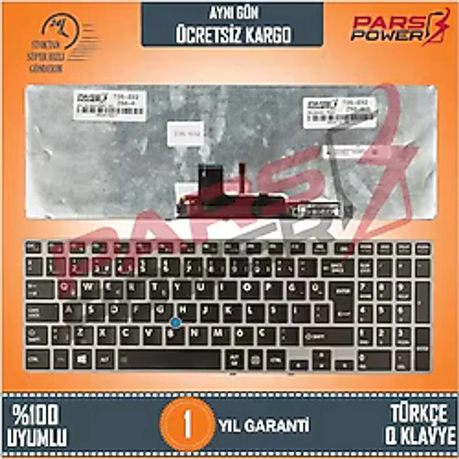 NOTEWARE TOSHIBA Tecra Z50-A Laptop Klavyesi Işıklı Tuş Takımı