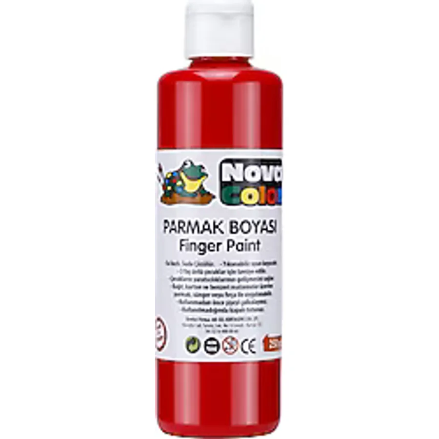 Nova Color 250 gr Kırmızı Parmak Boyası