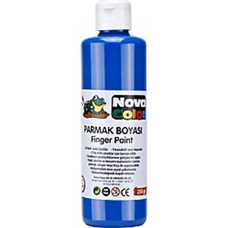 Nova Color 250 gr Mavi Parmak Boyası