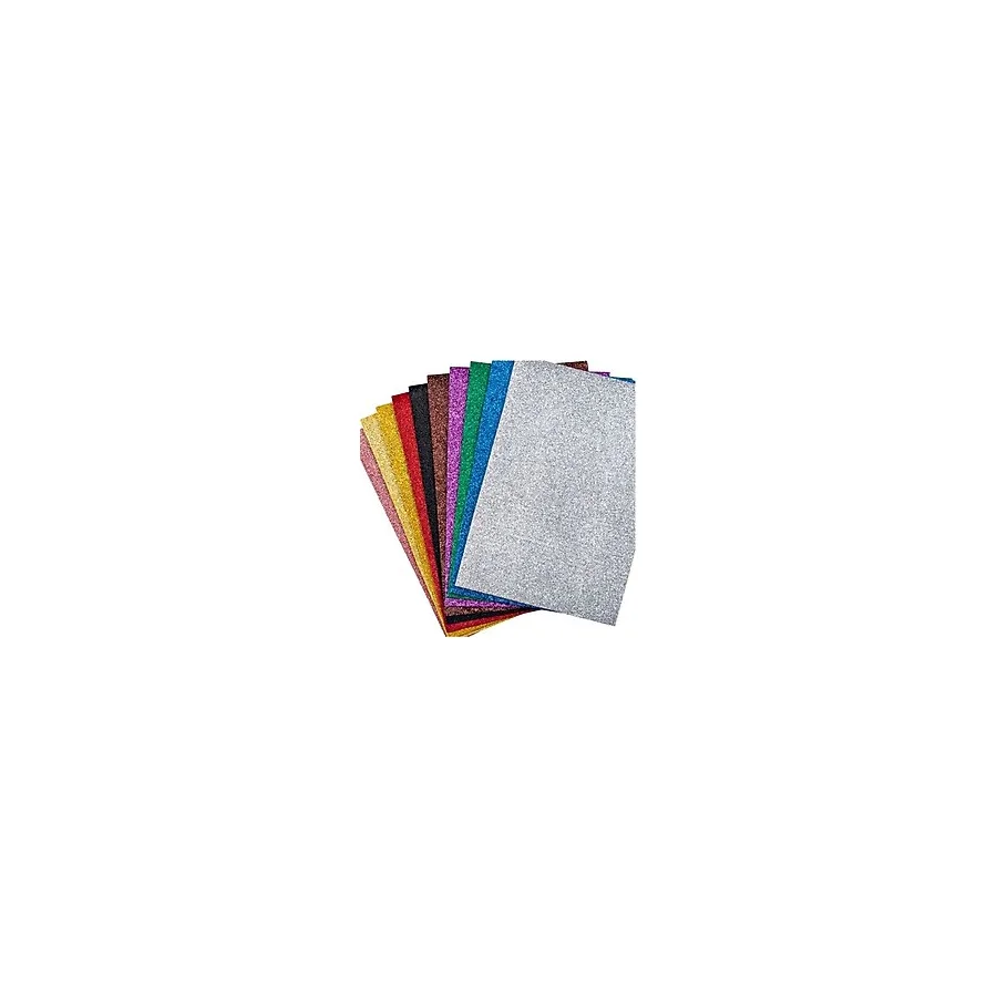 Nova Color Eva Kağıdı ( Süngeri ) 20x30 Simli Yapışkanlı