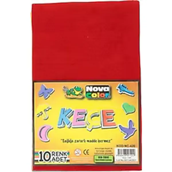 Nova Color Keçe 10 Renk