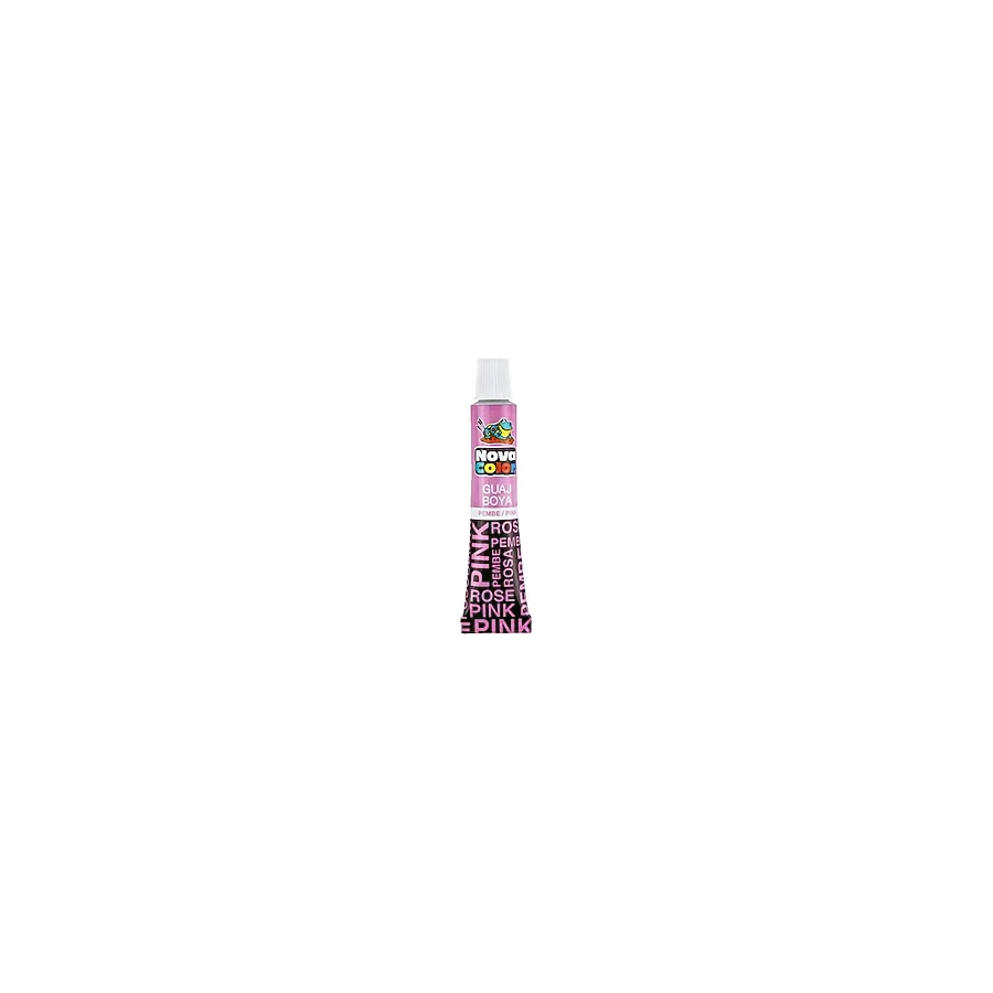 Nova Color NC-124 12'li Pembe Tüp Guaj Boya