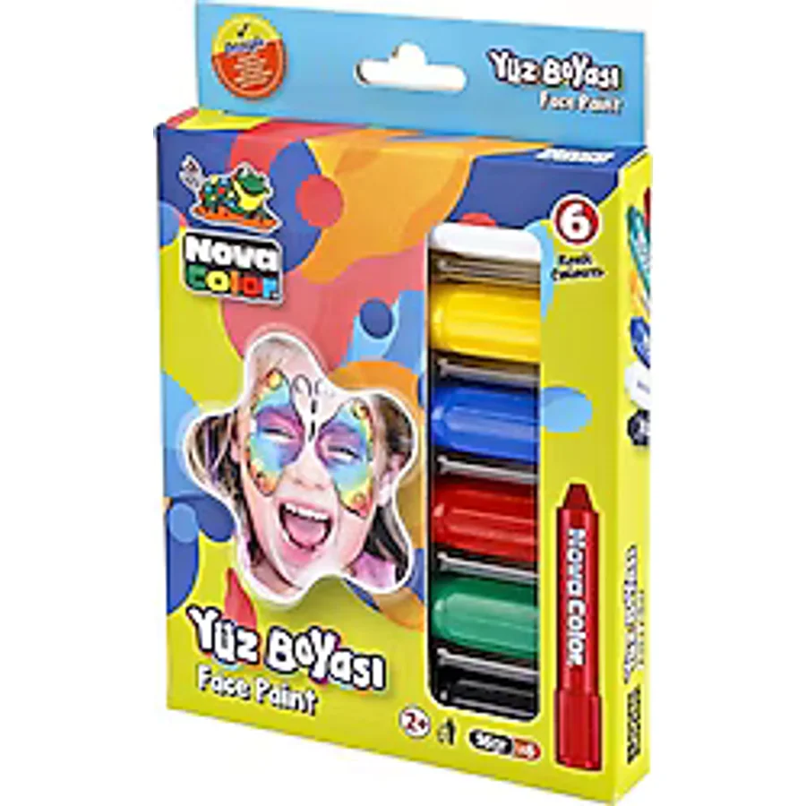 Nova Color NC-212 6'lı Yüz Boyası