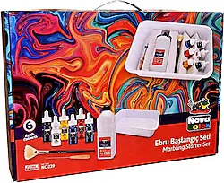Nova Color NC-239 Ebru Boyası Başlangıç Seti