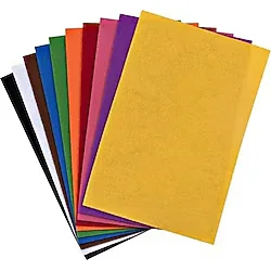 Nova Color Renkli Keçe 10 Renk 20x30 cm