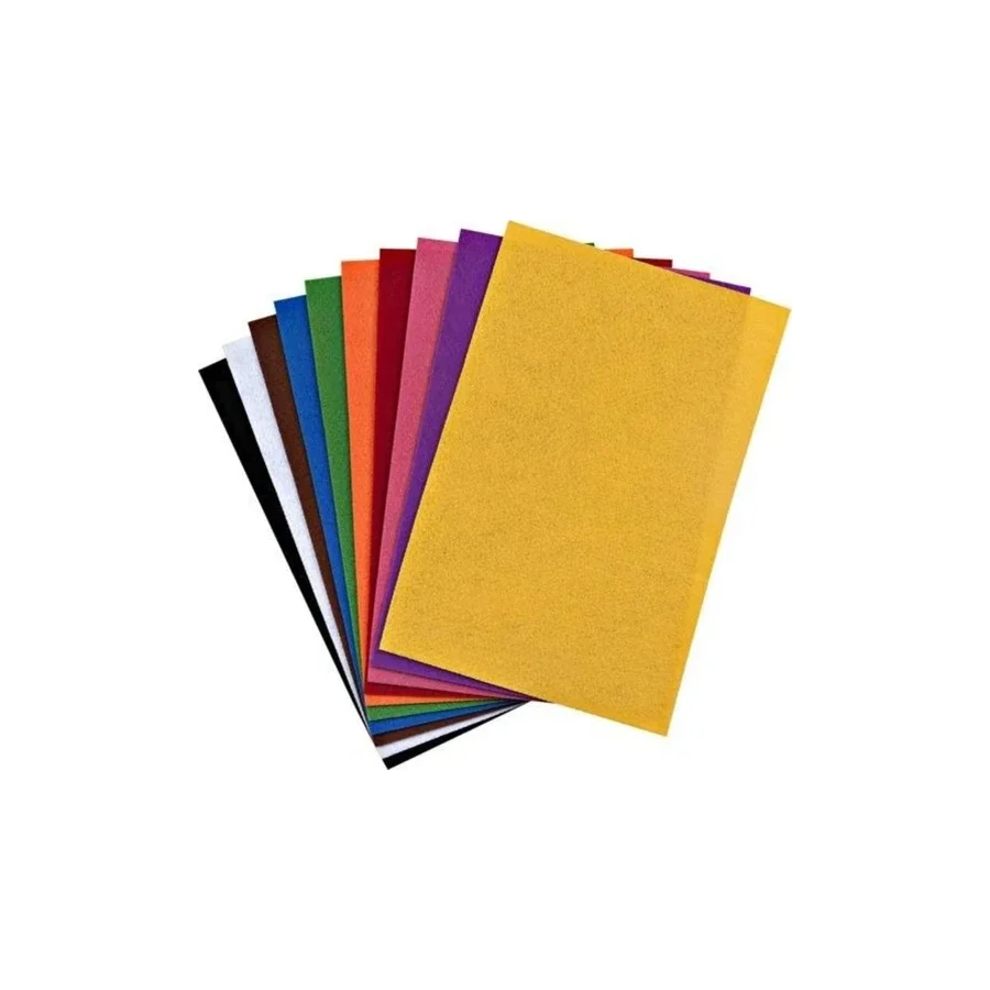 Nova Color Renkli Keçe 10 Renk 20x30 cm