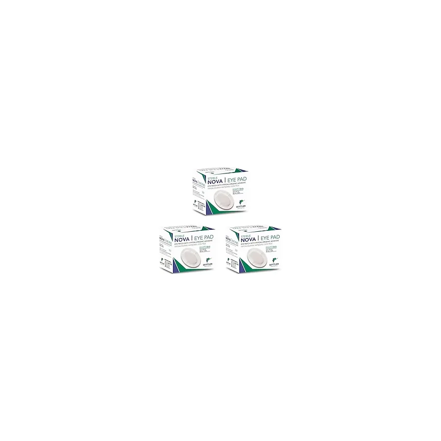 Nova Ped Yetişkin Göz Kapama Bandı Göz Pedi 6,5X9,5Cm 150 Adet (3 Kutu)