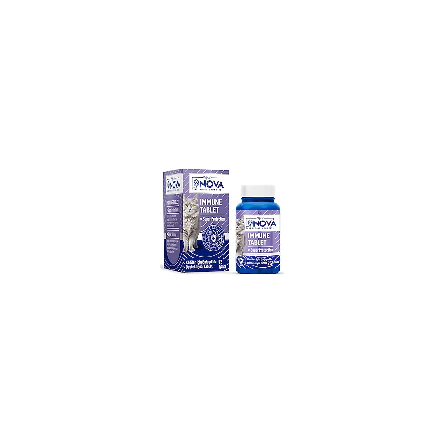 Nova Premium İmmune Kediler için 75 Tablet