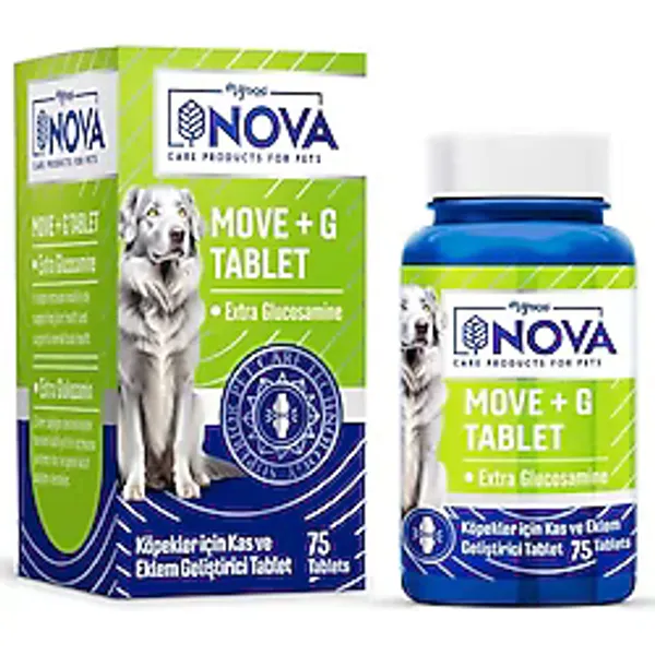 Nova Premium Move +g Glucosamine 75 Tablet Köpek Vitamini