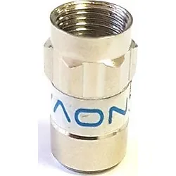 Novacom Sıkmalı Kolay F Konnektör RG6 - 1Adet