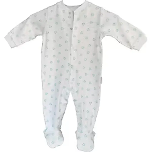 Novibaby Bebek Tulum 100% Pamuk Çıtçıtlı Yenidoğan Bebek Uyku Tulumu - Body Zıbın - Hediye - Renkli - 0 - 6 Ay
