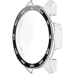 NovStrap Huawei Watch GT4 46mm ile Uyumlu Ekran Koruyucu Temperli Cam Kasa Koruyucu Sayısal Kadranlı