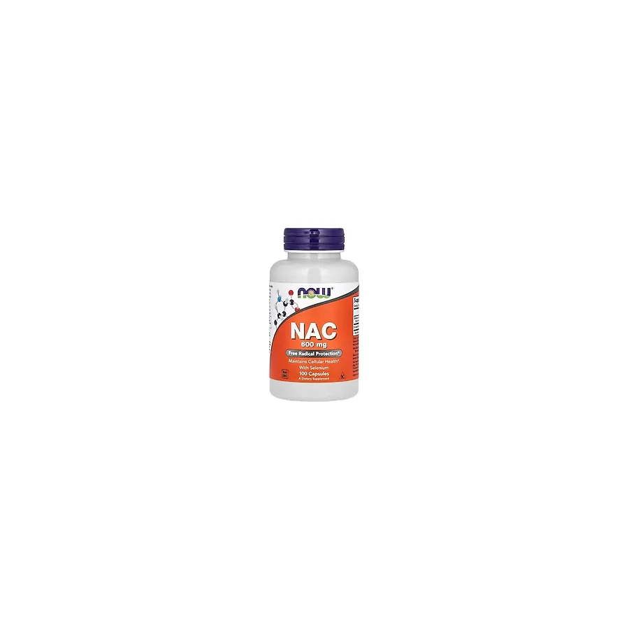 Now Foods NAC 600 Mg 100 Veggie Kapsül Serbest Radikal Koruma İçin Besin Takviyesi