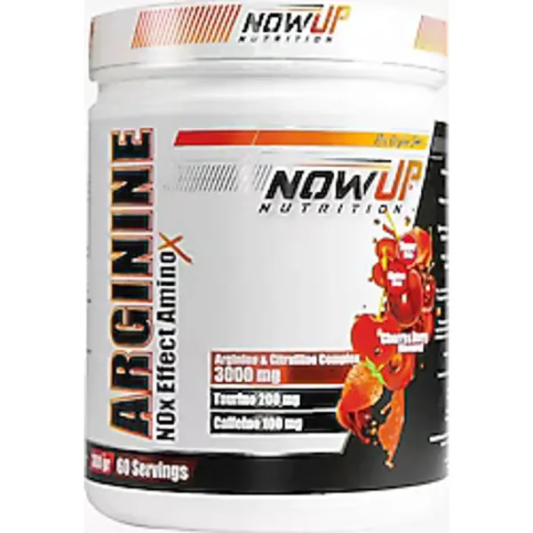 Nowup Nutrition Arginine Nitric Oxide Effect Amino Asit 360 gr