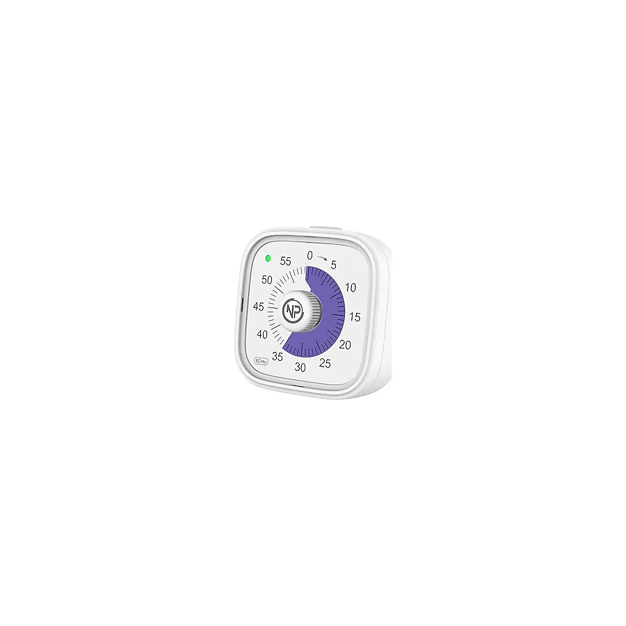 Npo Npt31b Mutfak,ders,yemek İçin 60dk Analog Alarm Zamanlayıcı,pomodoro Öğrenci Motivasyon Saati