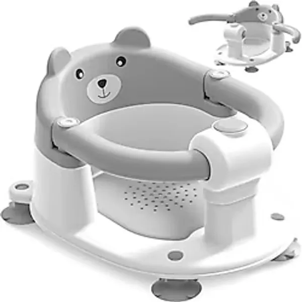 NPOL Bebek Banyo Oturağı - Vakum Tabanlı, Güvenli, Ergonomik ve Çok Amaçlı Kullanım
