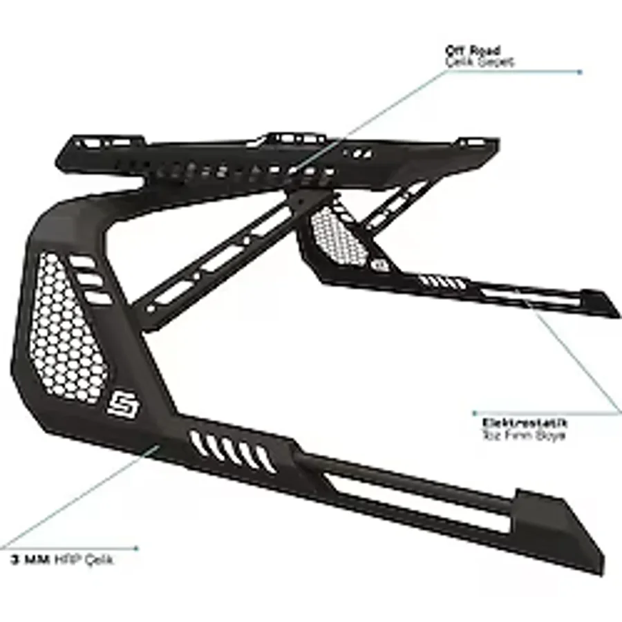 Ns Nilser Auto Parts Mitsubishi L200 4 Sepetli Çelik Roll Bar 2015-2018