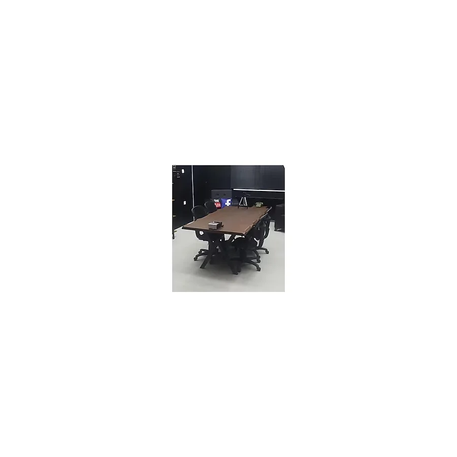 NTCollection Masif Doğal Ağaç Toplantı Ve Ofis Masası ( 75 cm - 100 cm )
