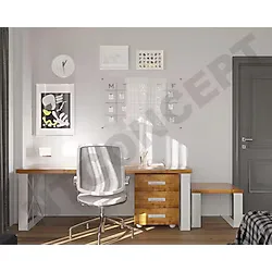 Ntconcept Rodo Üçlü Ofis ve Çalışma Odası Takımı
