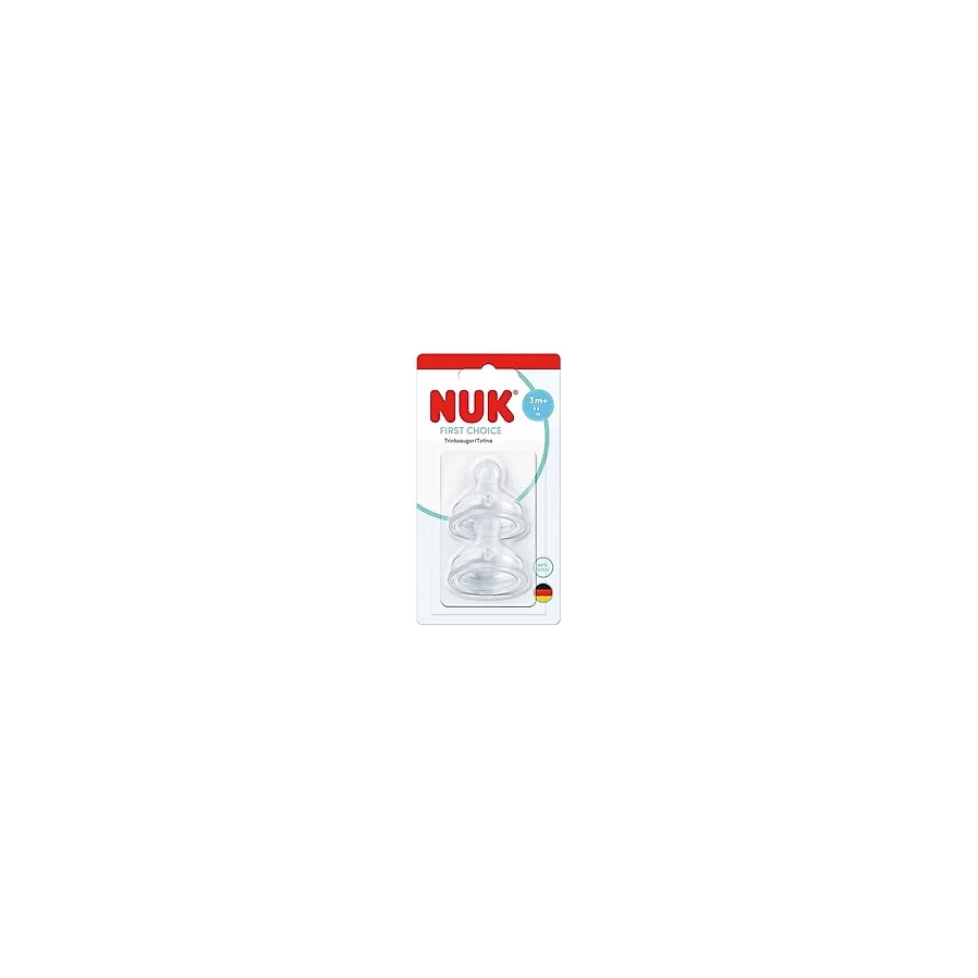NUK First Choice Silikon Biberon Emziği, M