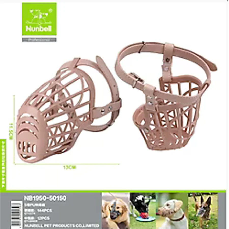 Nunbell Plastik Köpek Ağızlığı Large