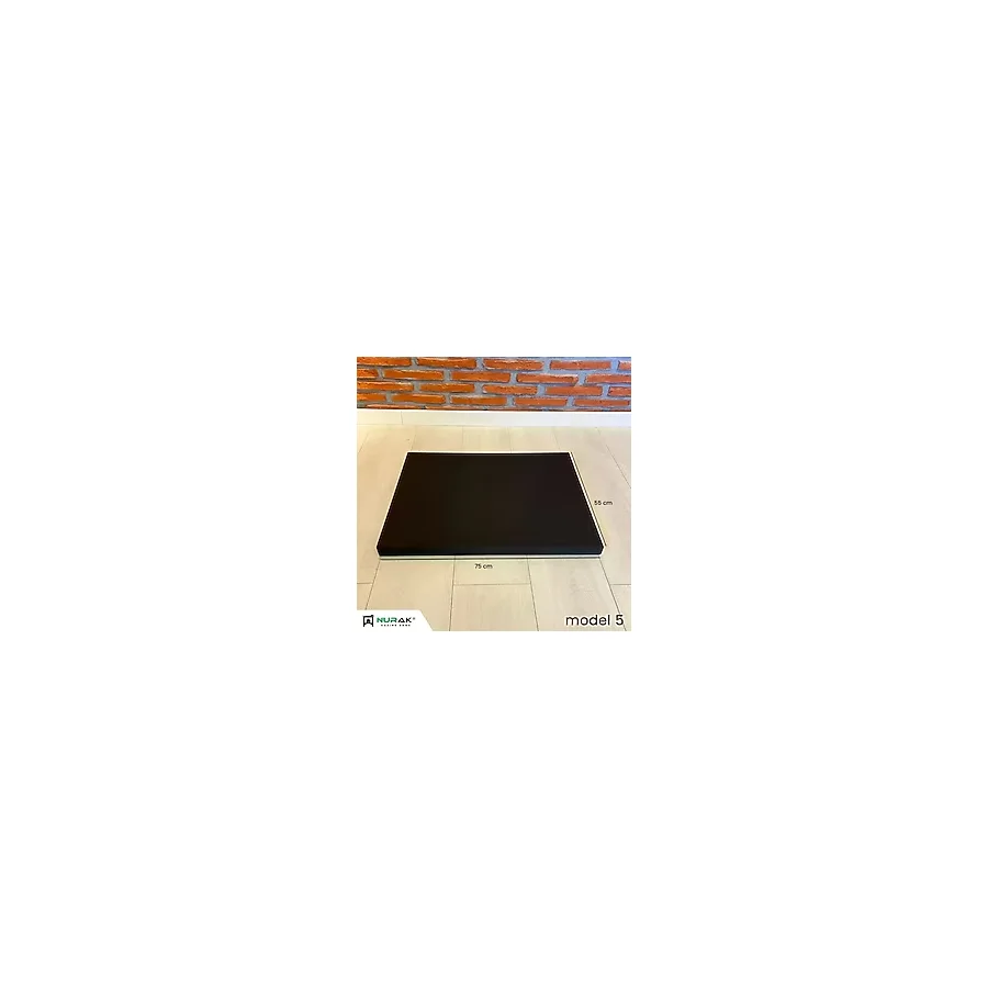 Nurak Kuzine Soba Sade Şömine Soba Altlığı 75 Cm - 55 Cm