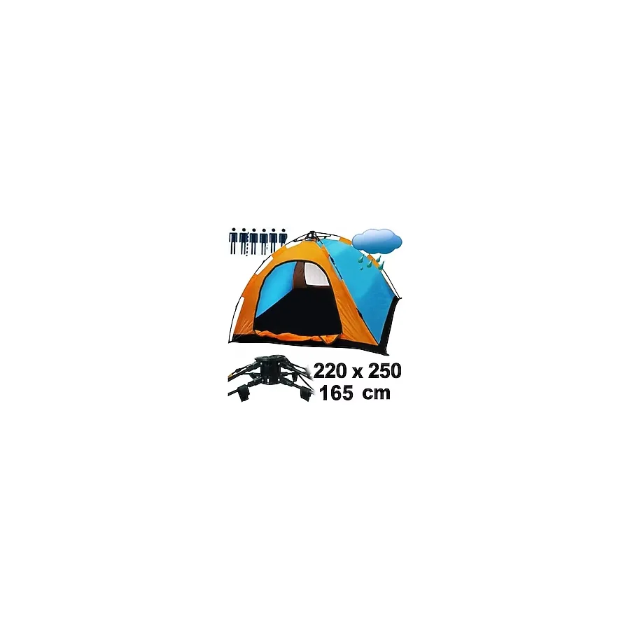 Nurcamp 6 Kişilik Otomatik Çadır