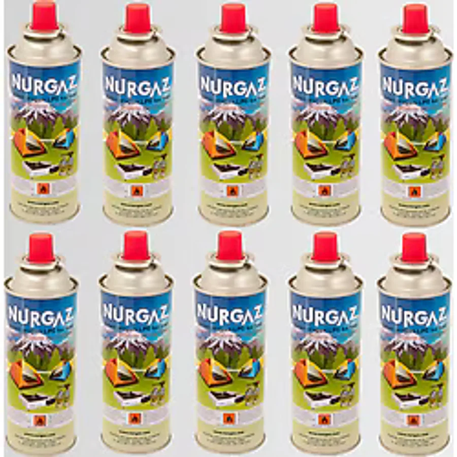 Nurgaz NG-207 220 gr 10 Adet Gaz Kartuşu