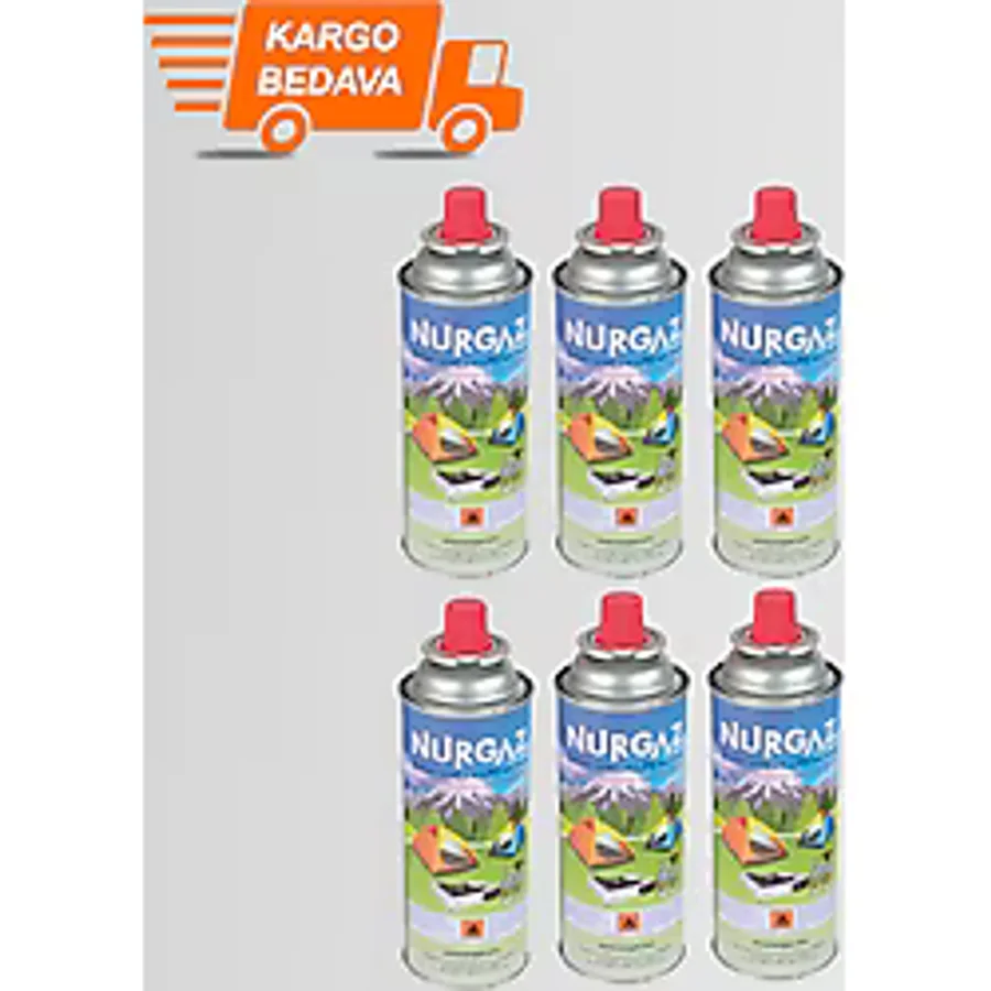 Nurgaz NG-207 220 gr 6 Adet Gaz Kartuşu