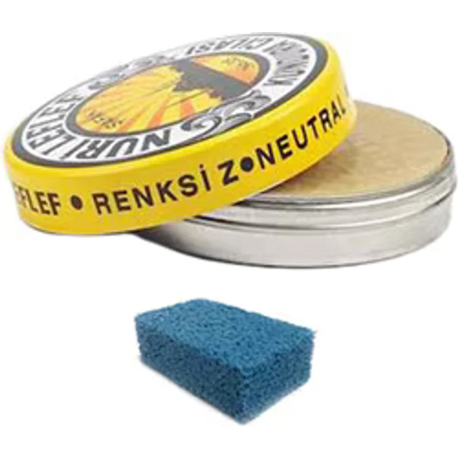 Nuri Leflef Şeffaf Renksiz Ayakkabı Cilası No 35 95 ml