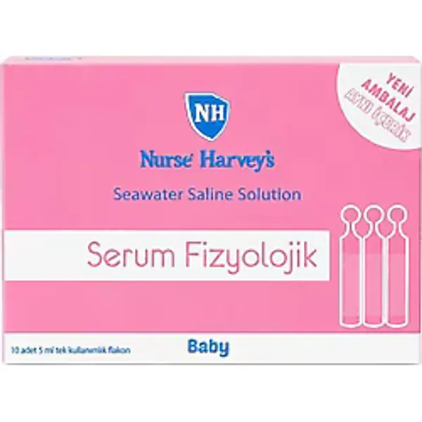 Nurse Harvey's Serum Fizyolojik (5 ml x 10 Flakon)