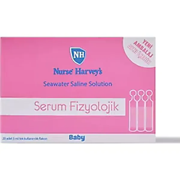 Nurse Harvey's Serum Fizyolojik (5 ml x 20 Flakon)