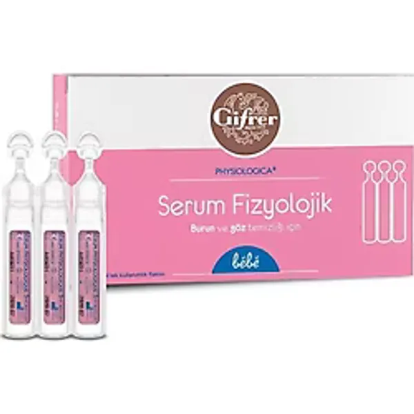 Nurse Harvey's Serum Fizyolojik Burun ve Göz Temizliği İçin 20 Adet 5 ml Flakon