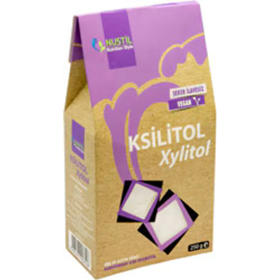 Nustil Ksilitol Xylitol 250 gr Doğal Tatlandırıcı