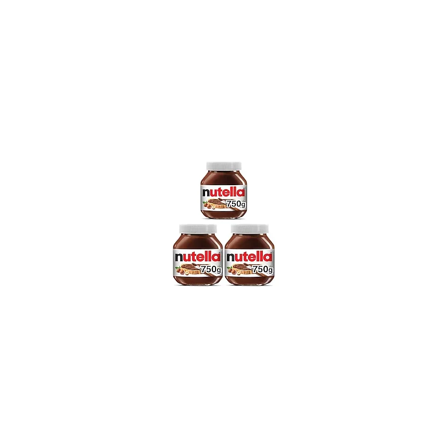 Nutella Kakaolu Fındık Kreması 750 gr 3'lü