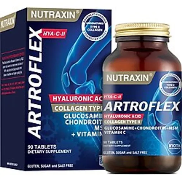 Nutraxin Artroflex HYA-C-II 90 Tablet-Tip II Kolajen, Glukozamin, MSM, Hyaluronik Asit